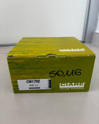 Cassa Ciare WOOFER 130mm 100w 4ohm