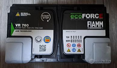 Batteria Auto FIAMM Eco Force AGM Start&Stop 70 Ah