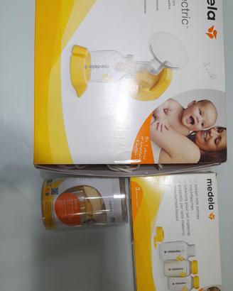 kit completo e ricambi medela tiralatte