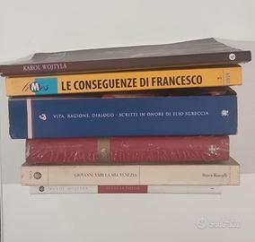 Lotto 6 libri Chiesa Contemporanea
