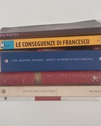 Lotto 6 libri Chiesa Contemporanea