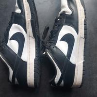 scarpe nike dunk low bianco nero