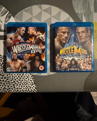 Dvd Blu ray wwe wrastlermania 28 e 29