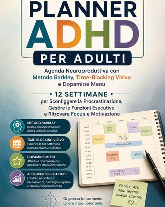 Planner ADHD per adulti