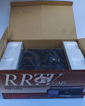 Radio Registratore tv portatile vintage LEGBY GM5 