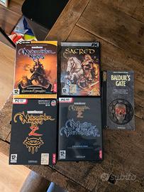 Lotto 4 videogiochi PC RPG