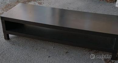 mobile porta TV+libreria/scaffale coordinati wengé