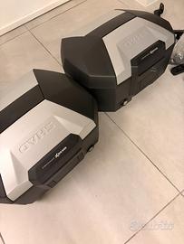 Set di valigie espandibili in alluminio Shad SH38X