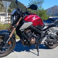 Honda Cb 650 r depotenziata 