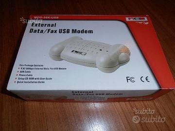External data/fax usb modem 56K