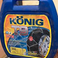 Catene da neve facili da montare Konig t9 9mm