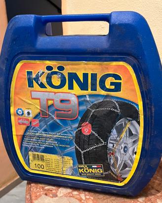 Catene da neve facili da montare Konig t9 9mm
