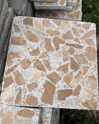 Mattonelle cementine marmette graniglia 30x30