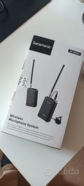trasmettitore microfoni wireless saramonic 