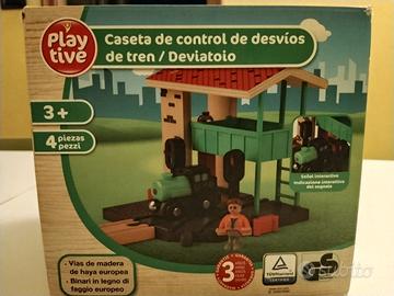 Pista in faggio play tive 2 set 27 pezzi