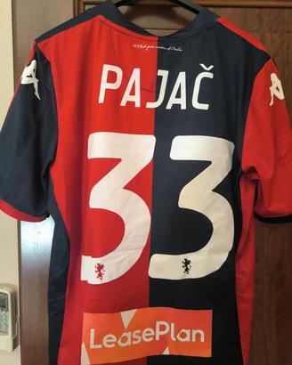 Maglia del Genova indossata da calciatore Pajac