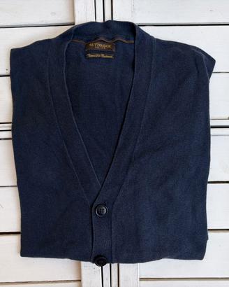 Maglia Cardigan Uomo Gutteridge Tg. M Blu