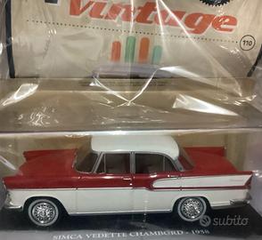 AUTO VINTAGE SIMCA VEDETTE CHAMBORD 1958 in metall