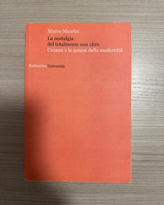 La nostalgia del totalmente non altro