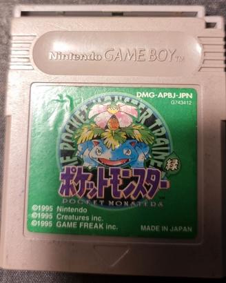 Pokemon Verde JAP Gameboy