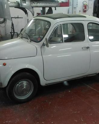 Fiat 500 F 1965 8 Bulloni Targhe  Documenti Orig.