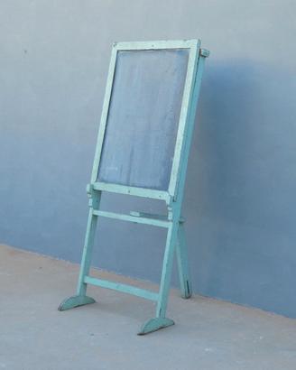 Vecchia lavagna vintage autoportante, '900