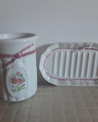 Set da bagno di 2 pezzi
