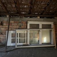 Blocco vari serramenti laccati bianchi