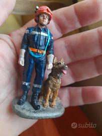 Statuina ferro Del Prado  Vigile del Fuoco