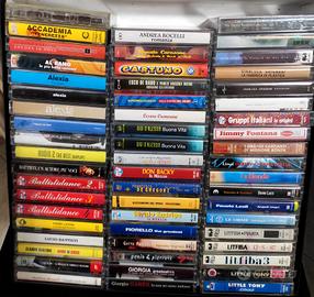 Lotto musicassette Italiane e straniere 