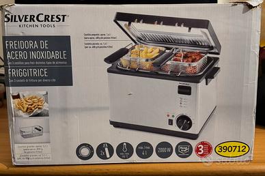 Friggitrice Silvercrest Acciaio Inox 3 cestelli