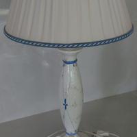 Elegante Lampada da tavola, ceramica artigianale
