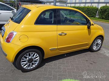 FIAT 500 LONGE BENZINA ANNO 2014  