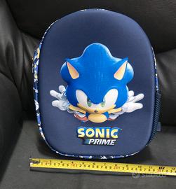 zaino asilo e tempo libero sonic con tasca lateral