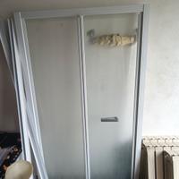Porta doccia chiusura a soffietto 