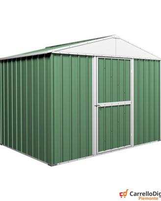 Box baracca lamiera Acciaio 275x175cm verde