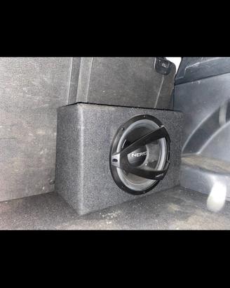 subwoofer hertz e amplificatore sony