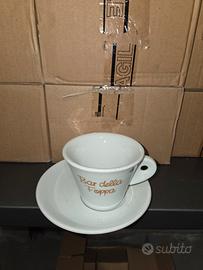 set da 6 tazze e piattini