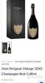 Champagne Dom perignon