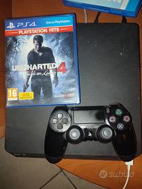 ps4 da 1 tera con Uncharted 4 e final fantasy 