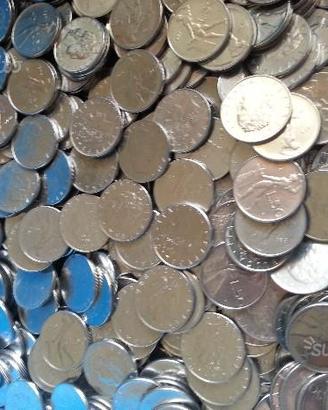 Monete 50 lire Vulcano