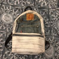 zaino in tessuto denim jeans levis original