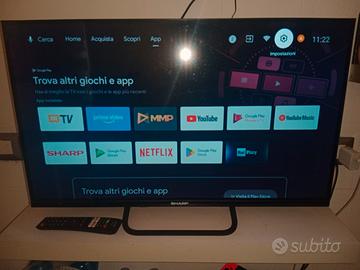 sharp android tv 32 pollici 
