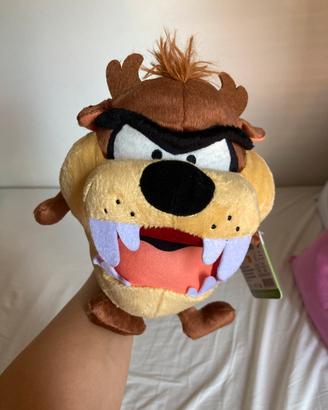 Set 2 pupazzi Looney Tunes: Silvestro e Taz nuovi