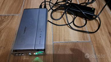 HARD DISK esterno colorsit 750gb +alimentatore e c