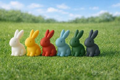 Coniglietti di Pasqua decorativi – diversi colori