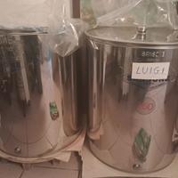 Contenitori inox Sansone 150L - come nuovi