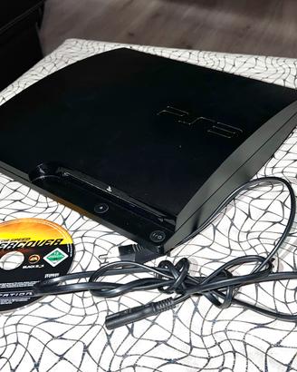 PlayStation 3 SLIM con cavo AC + 1 gioco