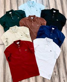 Polo lacoste varie taglie e colori