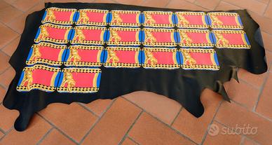 Cuoio mezzo animale stampa famosa 